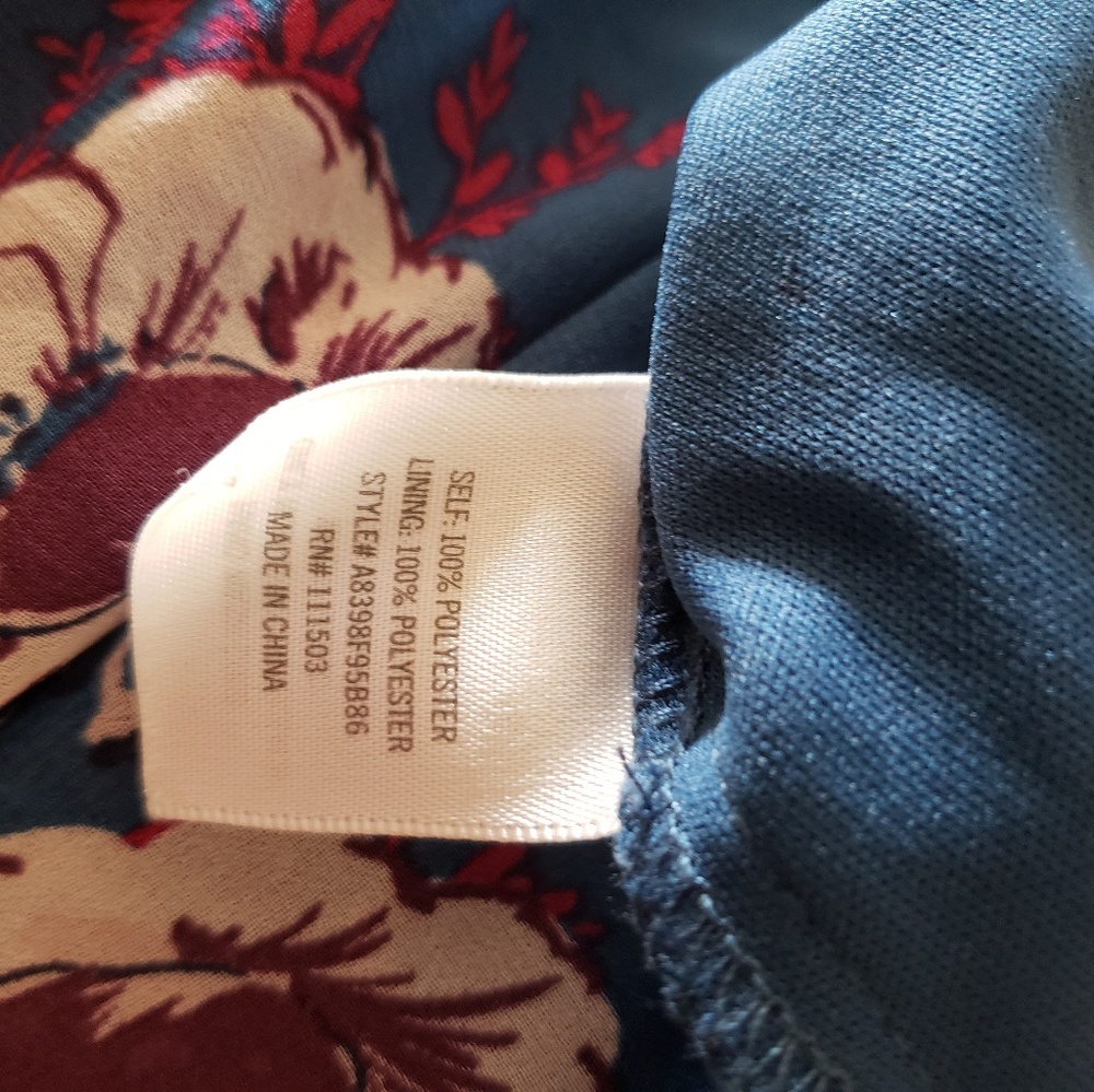 Francescas Blue Rain Dress - Picture 8 of 8